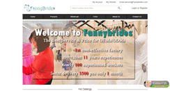 Desktop Screenshot of fannybrides.com